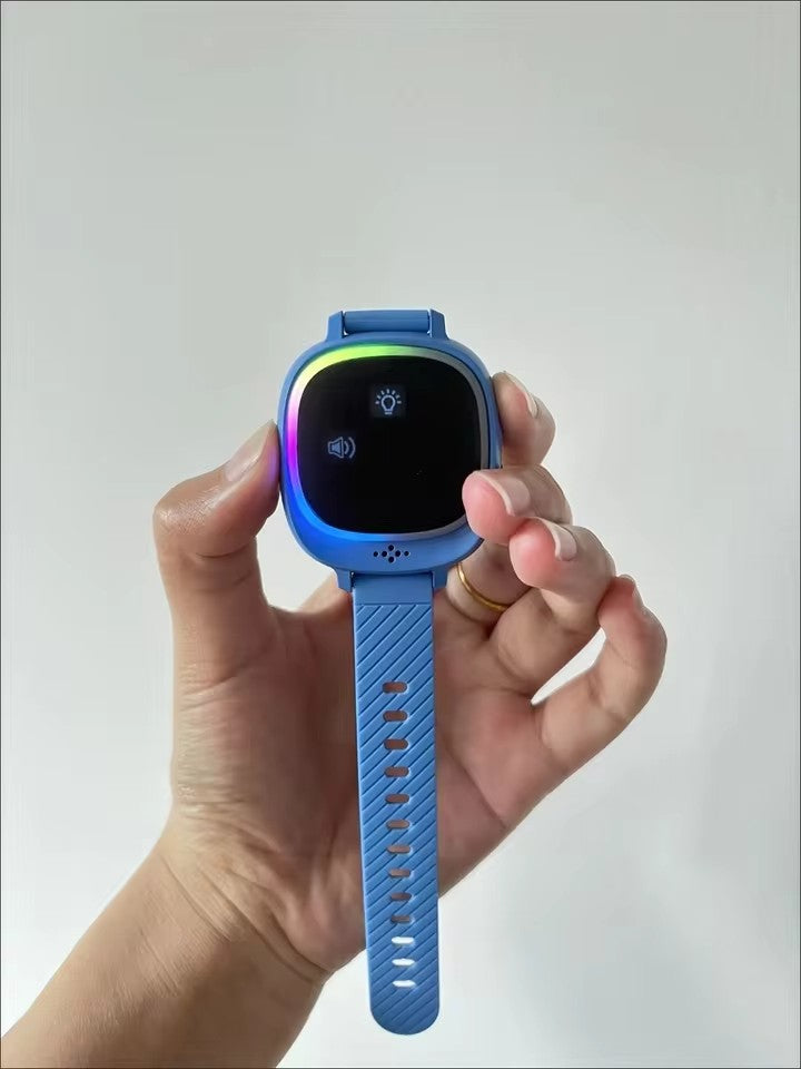 Customer photo of NightSense wrist alarm on their child's wrist